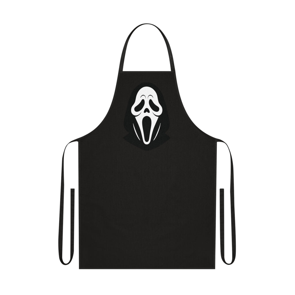 Scream Mask Cotton Apron – Halloween Horror Chef Apron