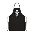 Scream Mask Cotton Apron – Halloween Horror Chef Apron