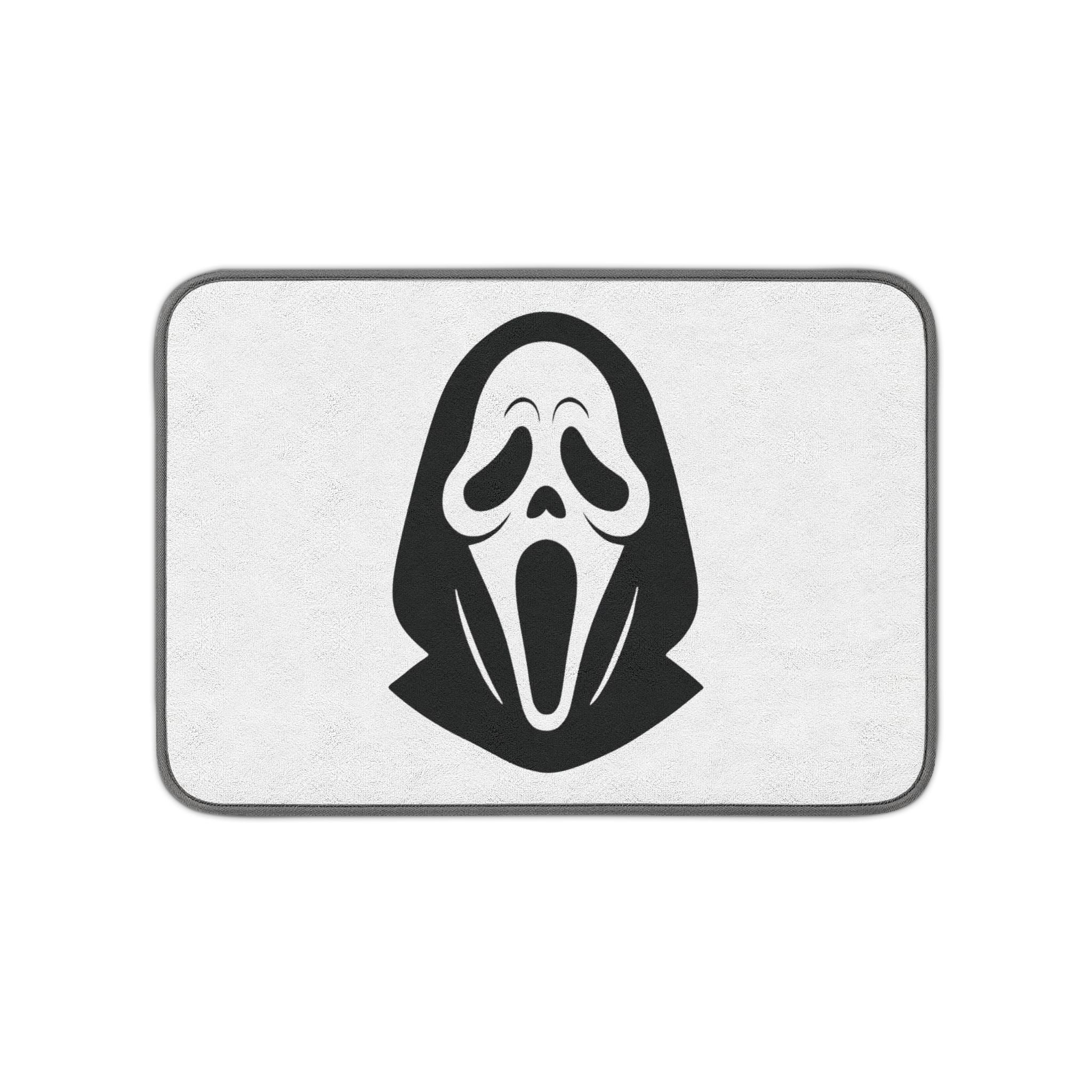Scream Face Microfiber Kitchen Dish Mat - Halloween Counter & Sink Mat