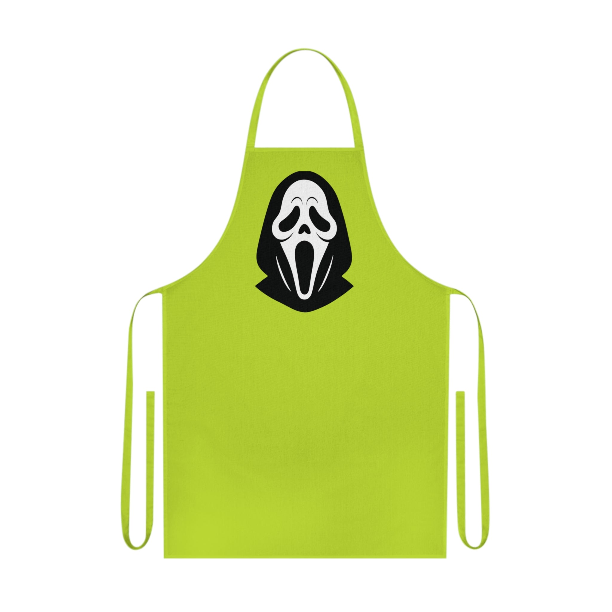 Scream Mask Cotton Apron – Halloween Horror Chef Apron