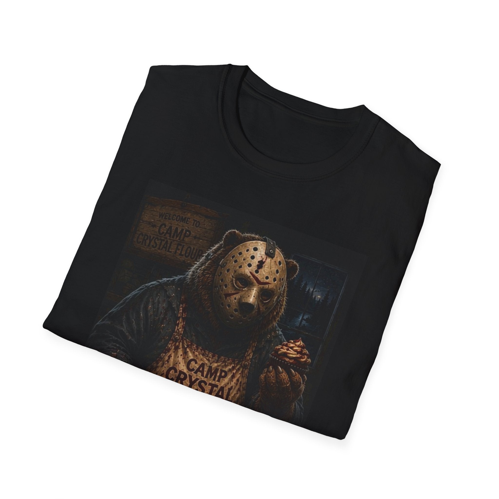 Jason Voorhees "Camp Crystal Flour" Horror T-Shirt
