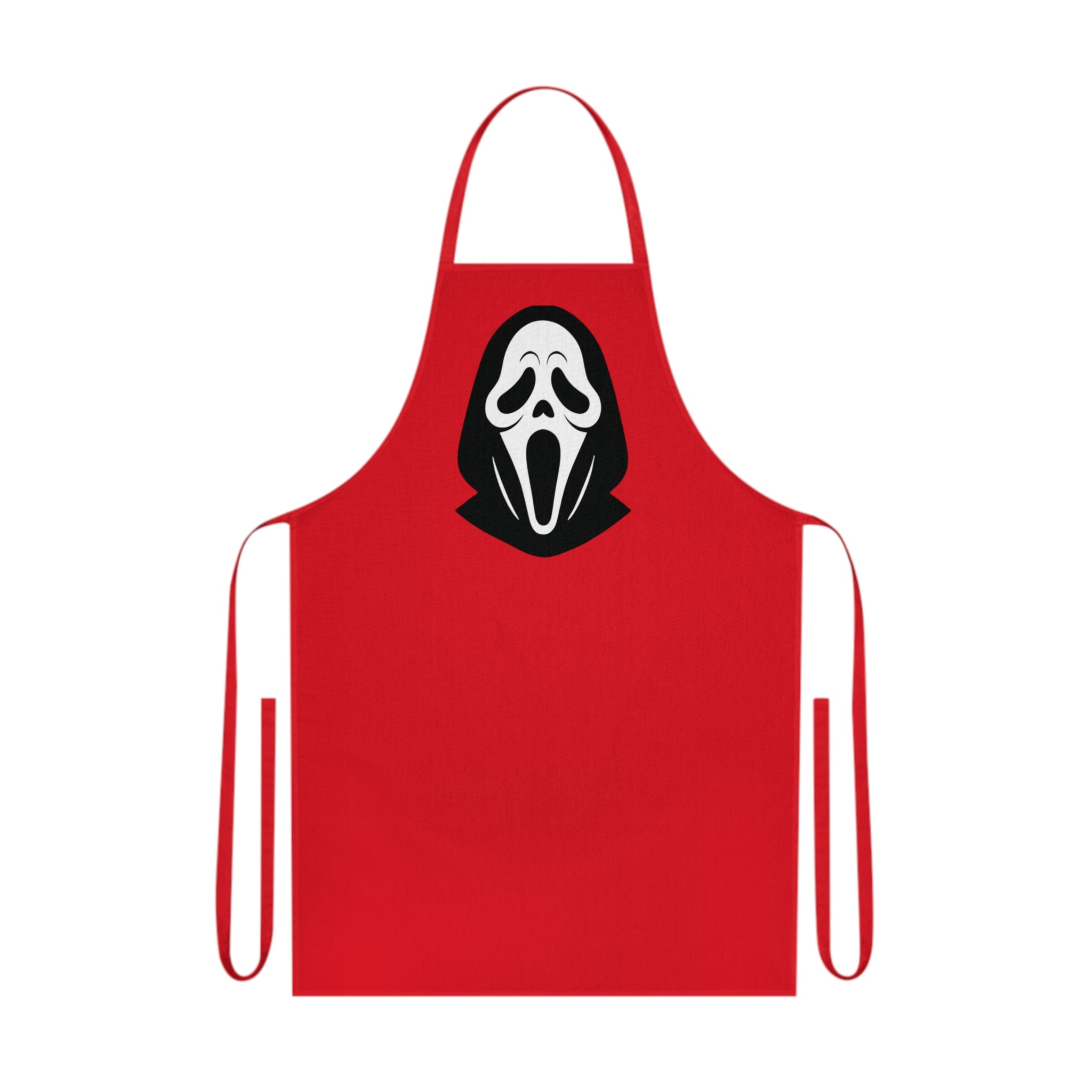 Scream Mask Cotton Apron – Halloween Horror Chef Apron