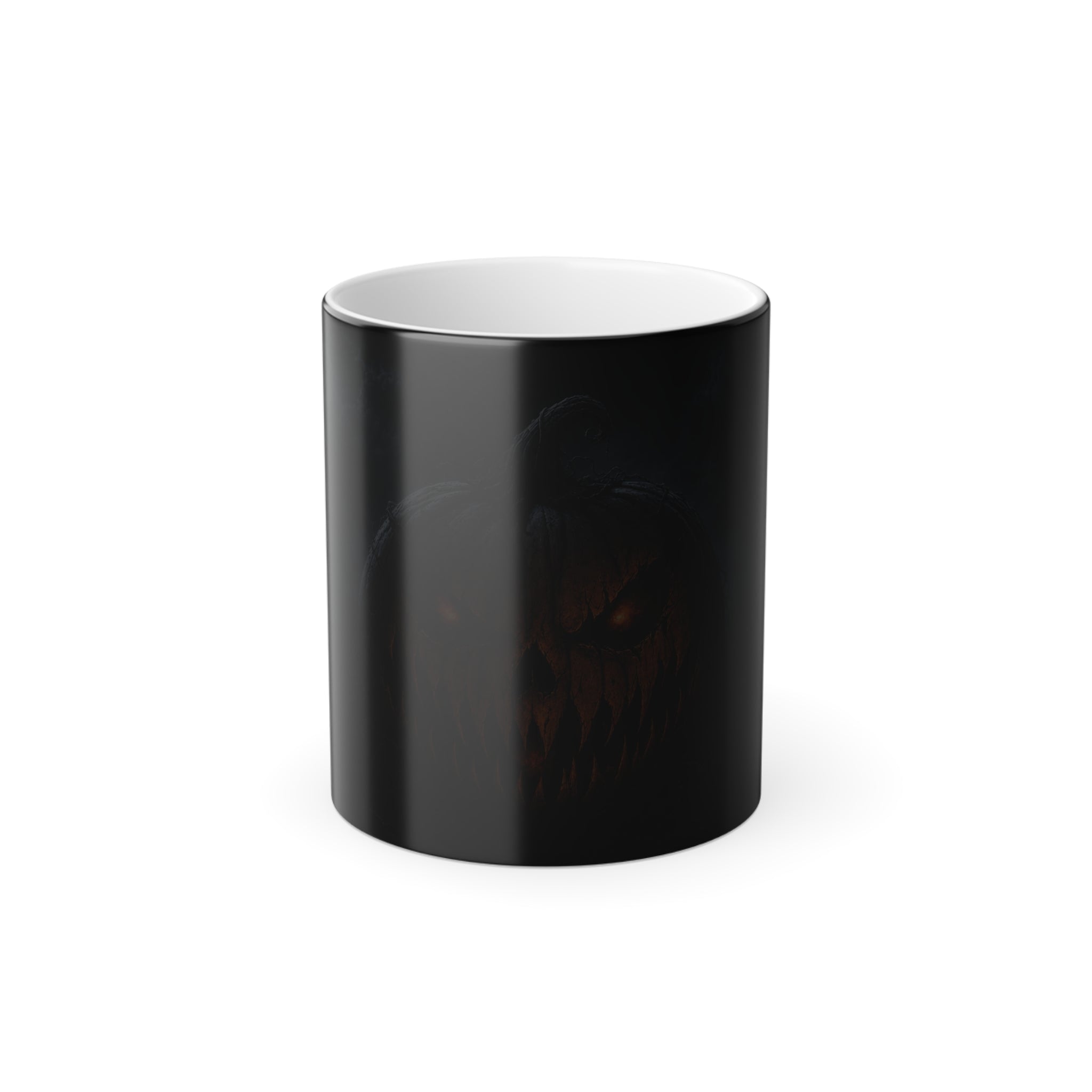 Halloween Color-Changing Mug — Glowing Jack-O'-Lantern (11 oz)