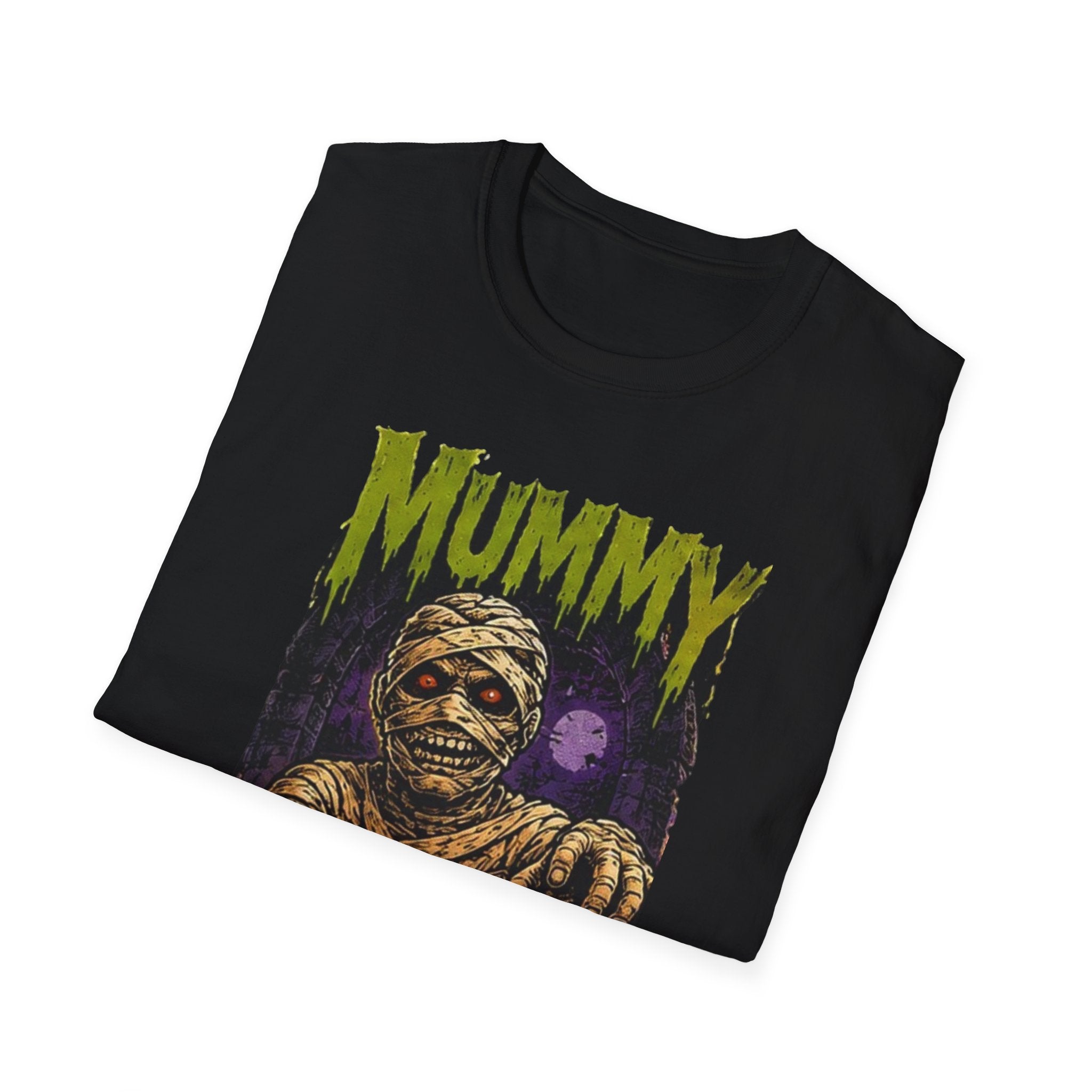 Mummy Graphic T-Shirt — “Rise From The Tomb” Retro Horror Tee
