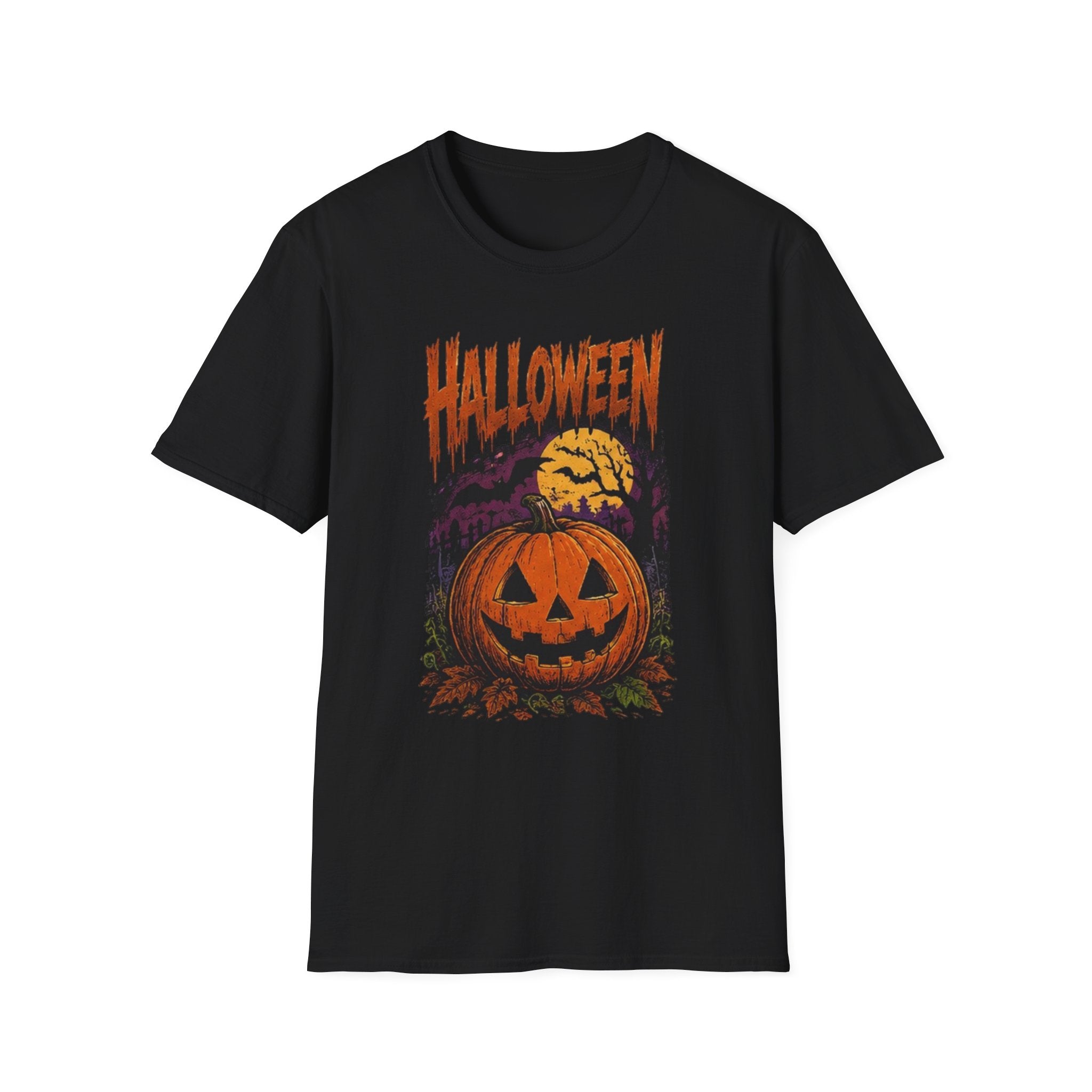 Halloween Pumpkin Jack-O'-Lantern T-Shirt