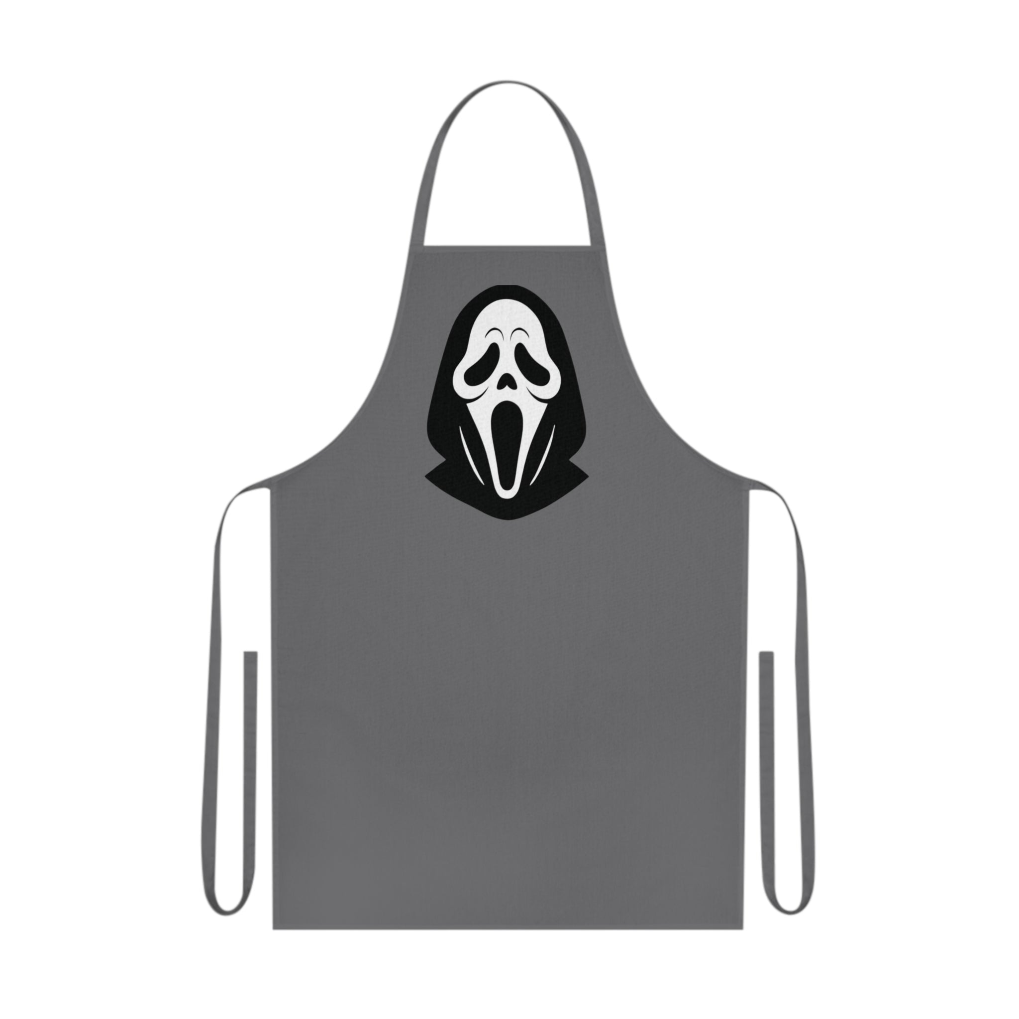 Scream Mask Cotton Apron – Halloween Horror Chef Apron