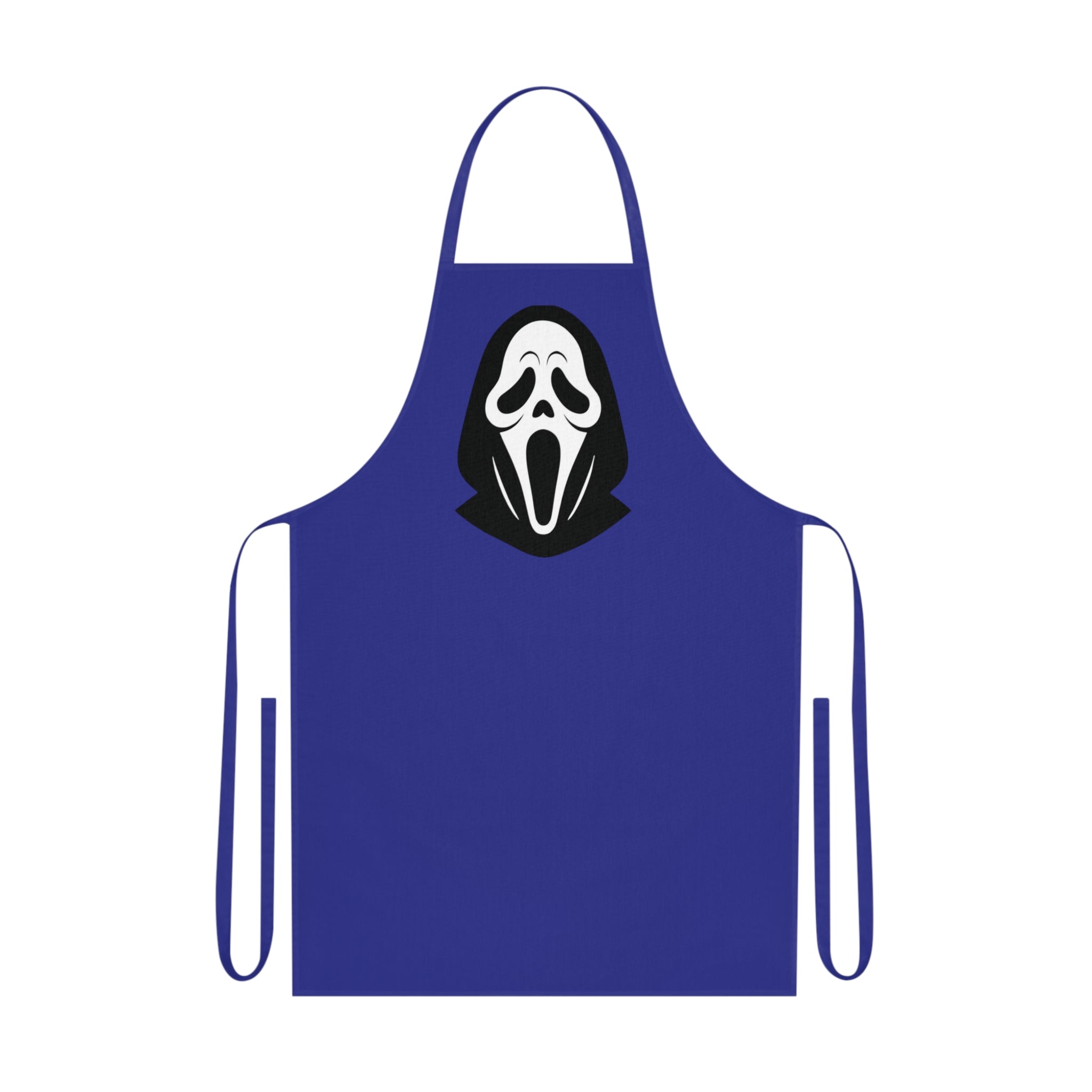 Scream Mask Cotton Apron – Halloween Horror Chef Apron